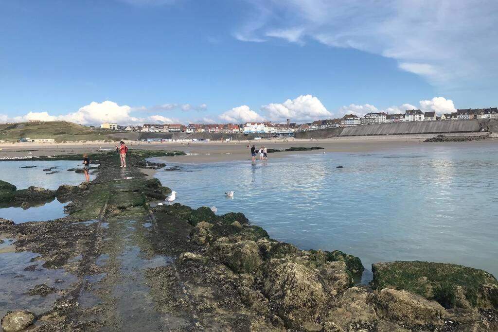 Fl'Heurt De Sable Appartement Au Bord De Mer Le Portel Εξωτερικό φωτογραφία