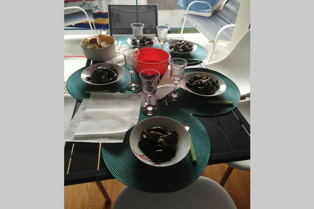 Fl'Heurt De Sable Appartement Au Bord De Mer Le Portel Εξωτερικό φωτογραφία